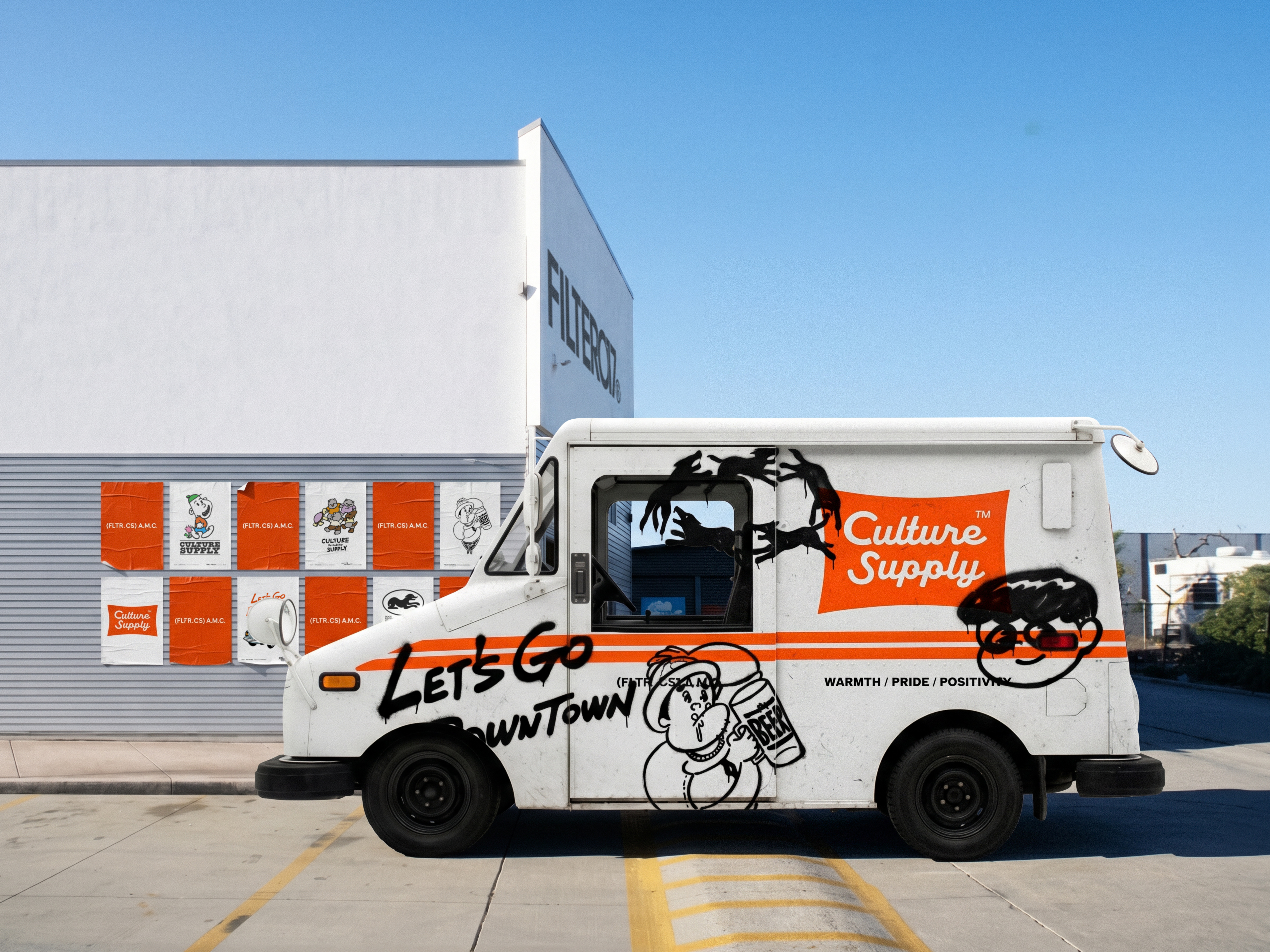 Filter017 Culture Supply truck campaign